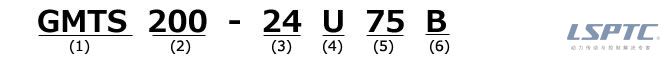 GMTS型號表示舉例